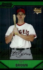 Matt Brown 2007 Bowman Draft Picks & Prospects #BDP34 Angels MLB READ FREE SHIP