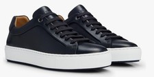 Image of Hugo Boss Mirage Tennis Shoe Dark Blue Rrp £230 #Q143A Mens Eu 39 Uk 5