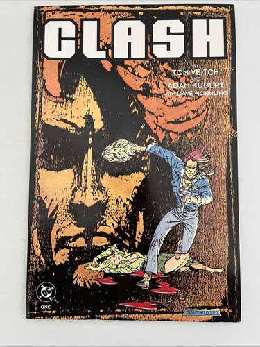 CLASH. BOOKS 1-3. (3 ISSUE 1991 FULL SET LOT). DC COMICS. - Picture 2 of 10