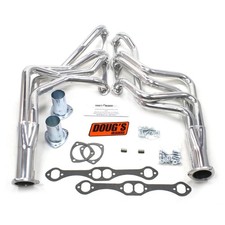 Dougs Exhaust Header D308 1.625 X 3.000 Full Length 16ga Ceramic For Sbc Dougs Exhaust Header D308 1.625 X 3.000 Full Length 16ga Ceramic For Sbc