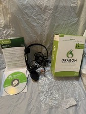 Nuance Dragon Naturally Speaking Software Basic Version 11 w/Headset DVD-ROM