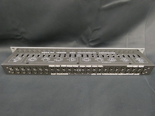 Behringer PX2000 Ultrapatch Pro 48 Point Audio Patch Bay - Picture 8 of 11