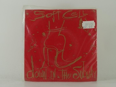 SOFT CELL DOWN IN THE SUBWAY (3) 2 Track 7'' Single including Picture Sleeve SOME