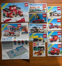 Lotto 11 manuali istruzioni Lego Classic Town vintage 6382 6375 554 6690 540 6648