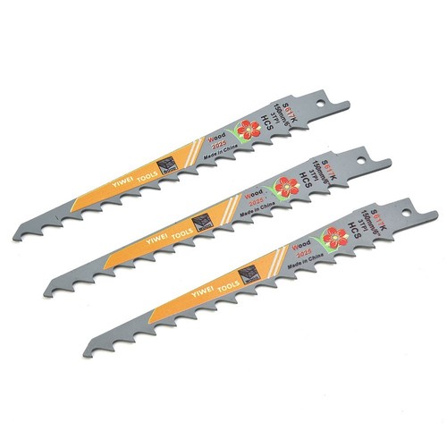 Reciprocating Saw Blade Spare 150mm 3TPI Cutting Wood High Quality - Picture 10 of 14