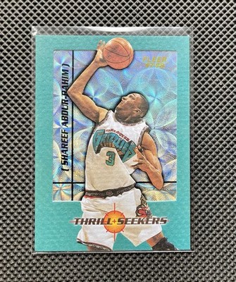 1997-98 Fleer Skybox THRILL SEEKERS Shareef Abdur-Rahim #1 Grizzlies NBA mint