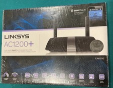Linksys EA6350 AC1200+ router Gigabit wireless Smart WiFi dual band NUOVO