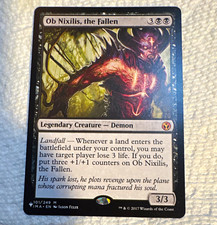 Magic: The Gathering Ob Nixilis, the Fallen 101/249 List Mythic Black 3BB 3/3