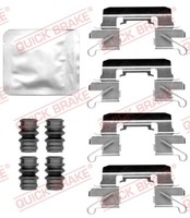 Quick Brake ZubehöRsatz Scheibenbremsbelag 109-0087 FüR Nissan ZE0 Leaf Electric