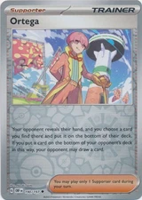 Ortega - 190/197 - Uncommon - Reverse Holo - Near Mint