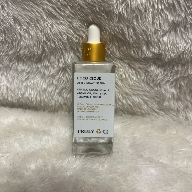 Truly Coco Cloud After Shave Serum 0.7 fl oz/20 ml New