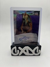 2024 Topps Chrome Galaxy Star Wars Ahmed Best as Jar Jar Binks Autograph #33/50