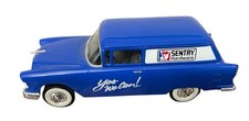 Sentry Hardware Die-Cast Bank.  1955 Chevy Sedan Delivery Car