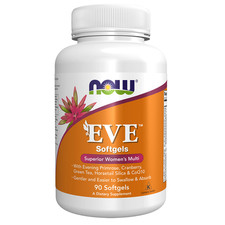Eve Women's Multiple Vitamin 90 Softgels Vitamin Complex Now Foods