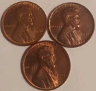 1951 P-D-S Lincoln Wheat Cents Gem BU+ SUPERB!! Nice Set of 3 Free Post Tracking