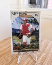 2023 Topps The Joy of Baseball Johnny Bench #87 Easel Parallel, sealed! Rare