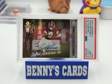 2022 Luminance Football Holo Auto 156/299 Mint 9 Auto 10 RC John Metchie III 