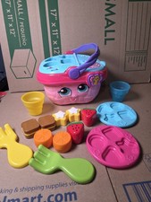 LeapFrog Shapes and Sharing Picnic Basket with accessories, Works