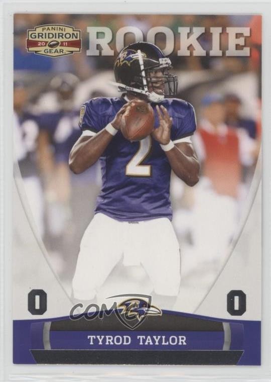 2011 Panini Gridiron Gear Silver O's 3/250 Tyrod Taylor #213 Rookie RC u9x