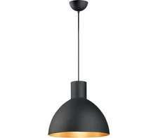 Maxim 11026BKGLD Cora Pendant 1-Light 60 Total Watts, Black / Gold