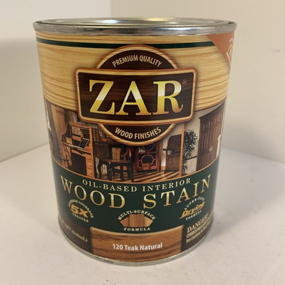 #ad #ad ZAR 120 Teak Natural Wood Stain Oil Based Interior 1 Quart $64.99