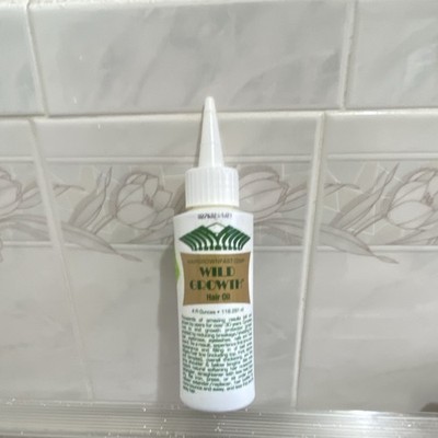 Wild Growth Hair Oil 4 fl oz All Natural Hair Growth Lavender Peppermint
