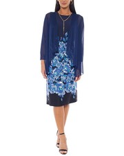 Marina Printed Midi Dress Women's