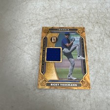 2023 Chronicles Ricky Tiedemann Gold Standard Swatches #GSS-RT - Blue Jays