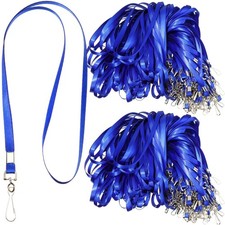 500 Pcs Lanyard Bulk Lanyards for Id Badges Lanyards for Keys Safety Woven Ba...