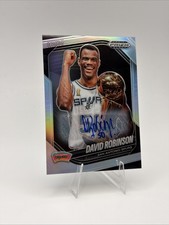 2024-25 Panini Prizm Black - Legends David Robinson, David Robinson #282 Silver