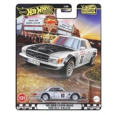 Hot Wheels '80 Mercedes Benz 500 SLC Rallye 131 Boulevard 1:64 Model Car...