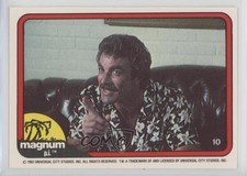 1983 Donruss Magnum PI Thomas Magnum Tom Selleck #10 0b5