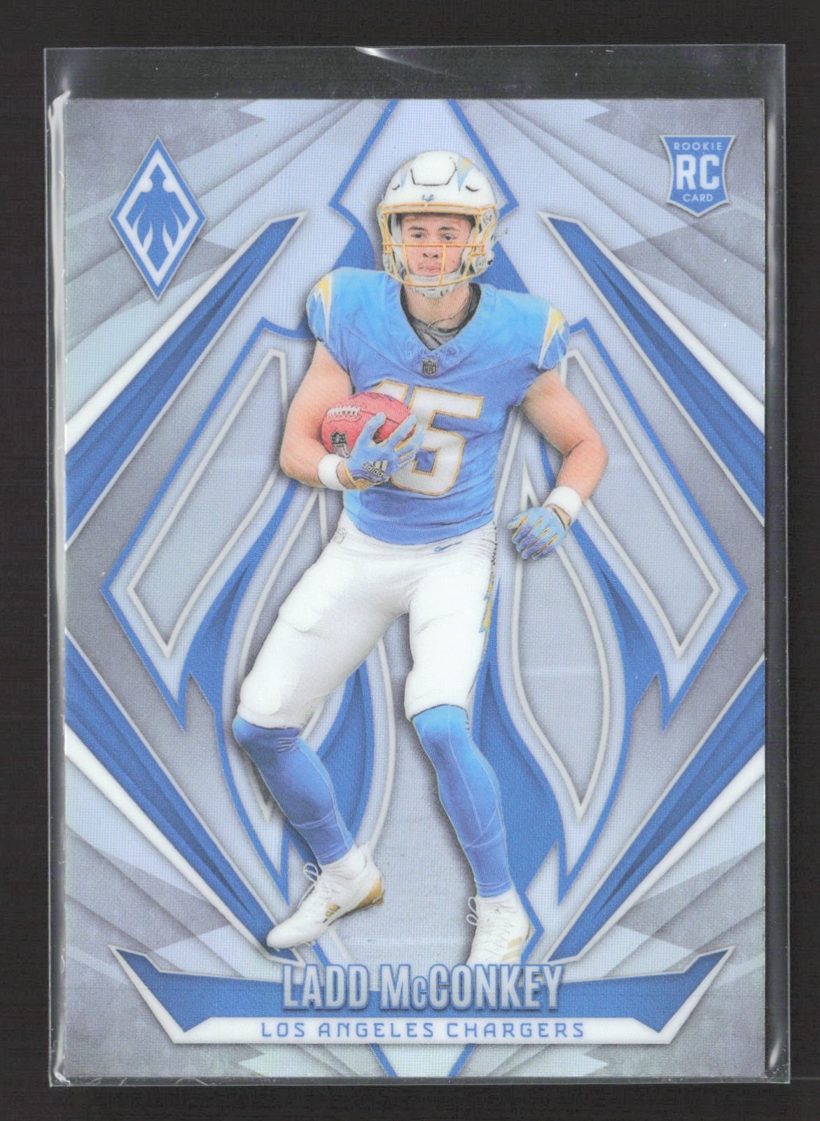 2024 Panini Phoenix - Rookies Ladd McConkey #216 (RC) Silver