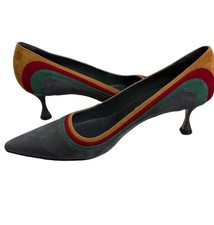 Manolo Blahnik Suede Heels