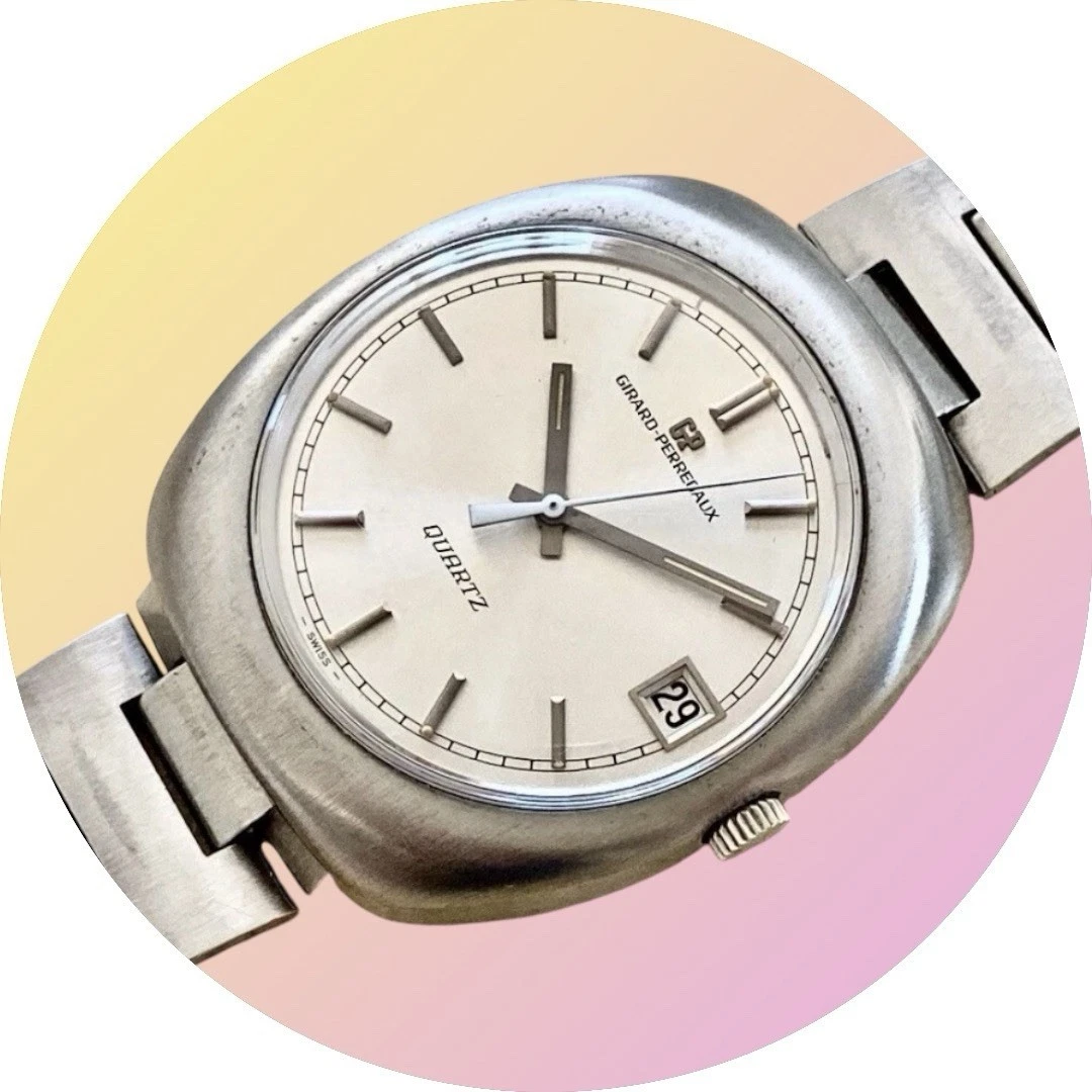 Girard Perregaux — Vintage GIRARD-PERREGAUX Swiss , Pre-Owned Collector’s Timepiece