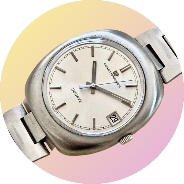 Vintage GIRARD-PERREGAUX Swiss , Pre-Owned Collector’s Timepiece