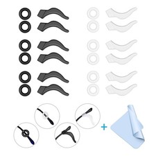12 Pairs Mcyye Eyeglasses Ear Grips, Anti Slip Eyeglass Retainer, Premium Sil...