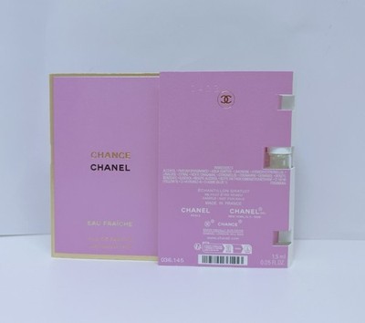 2 X Chanel Chance Eau Fraiche Eau De Parfum 0.05 Oz Each | eBay