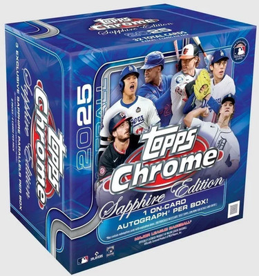 【未開封BOX】2019 Topps Chrome Sapphire 2019 Topps Chrome Sapphire Edition Baseball Box