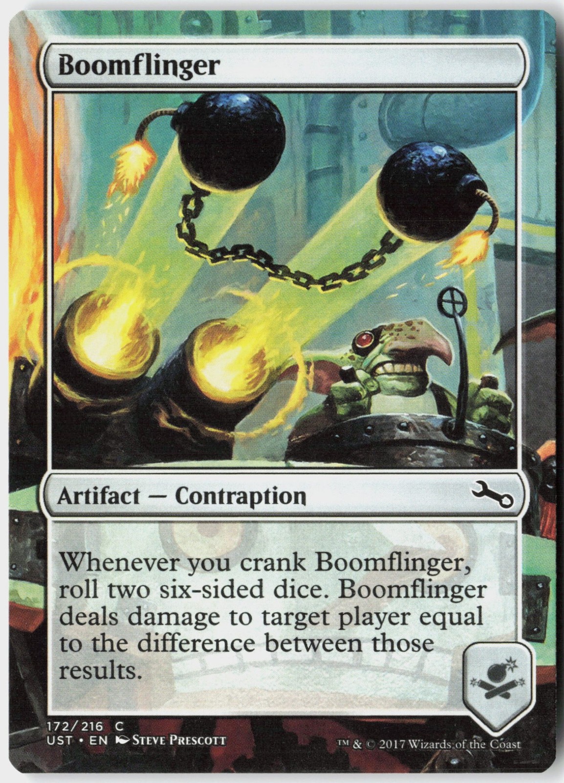 Magic - Boomflinger Unstable [UST - 172] NM Common