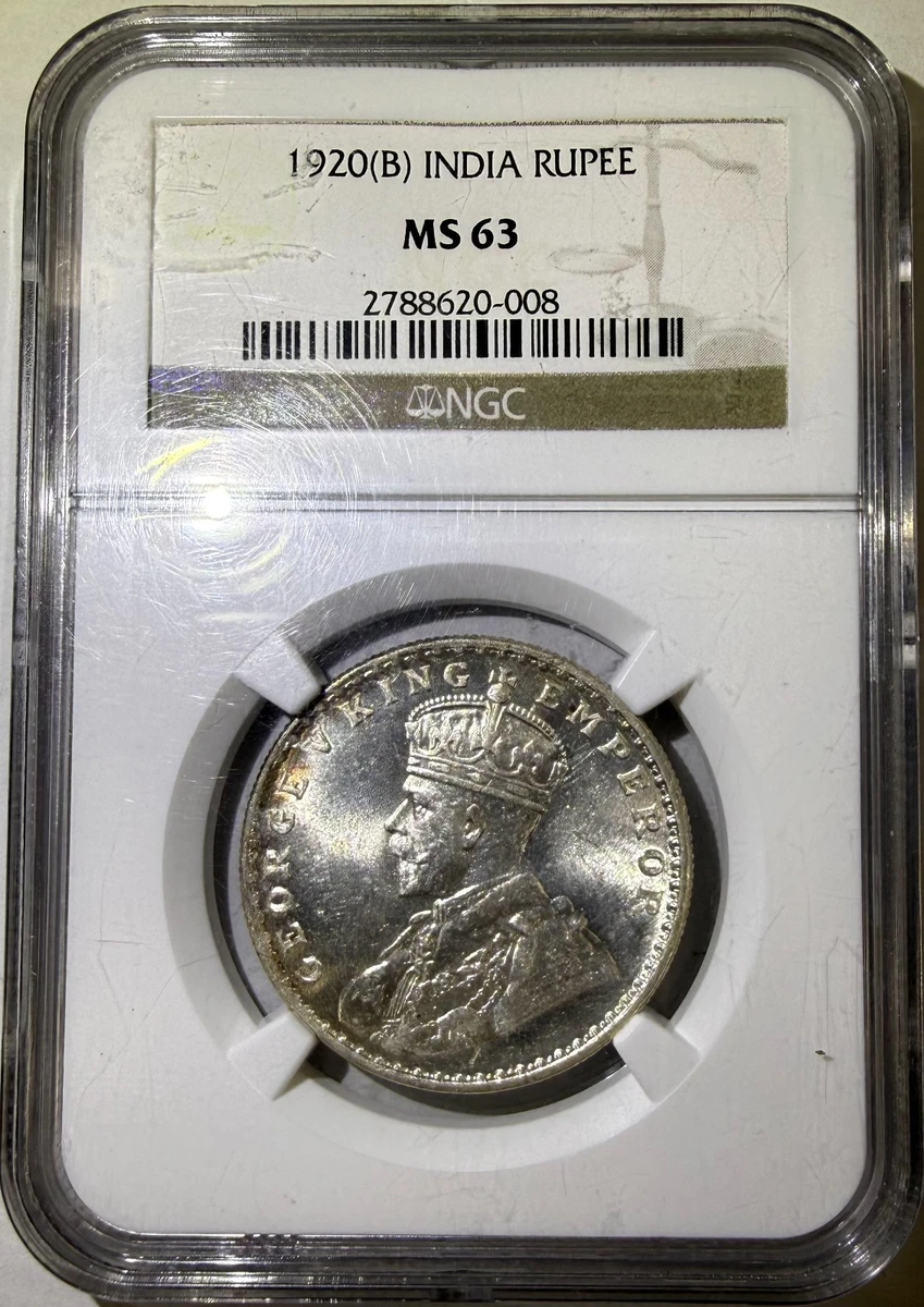 MS 63 Graded British Indian Coins for sale | eBay