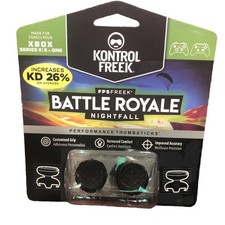 Xbox Series X S One KontrolFreek Battle Royale Nightfall Thumbsticks BLACK
