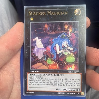 Yu-Gi-Oh! CBLZ-DE053 Faulerer Magier (1. Auflage) Selten,  