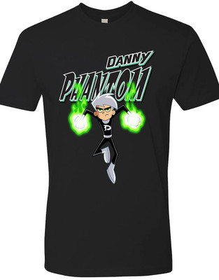 Danny Phantom Cartoon Men T-shirt Black Tee All Size S to 5XL 2F170