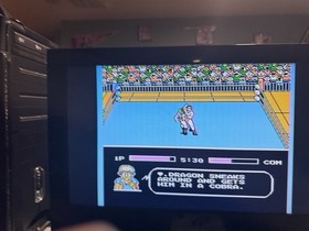 Tecmo World Wrestling for Nintendo NES 1990 Edition, Tested Working