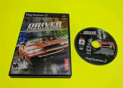 Driver: Parallel Lines (Sony PlayStation 2, 2006) Case & Disc PS2 Tested