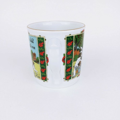 Royal Worcester Birthday Mug Wednesday's Child Knows Little Woe ©1990 - Picture 6 of 12