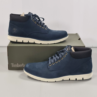 timberland navy bradstreet chukka boots