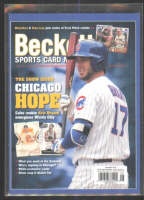 2015 Beckett Covers National Convention Jordan Spieth Kris Bryant Rookie /2015