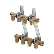 Viega Verteiler 2005 in G3/4 x 6-/6fach Rotguss